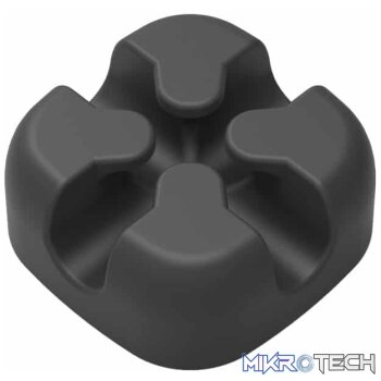 ORICO 1 Slot Desktop Cable Management Cross Clip - Black