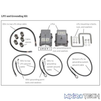 Cambium LPU and Grounding Kit