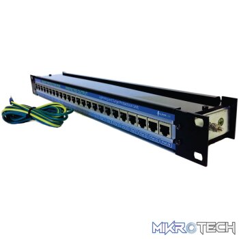 Clear Line 24 Port Gigabit Rackmount PoE Surge Arrestor