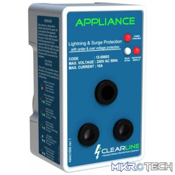 Clearline Appliance Surge and Lightning Protector