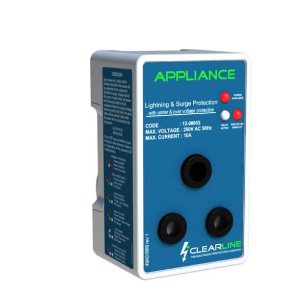 Clearline Appliance Surge and Lightning Protector