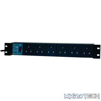 Clearline Surge Protected 6way PDU