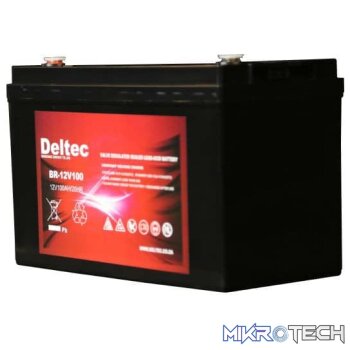 Deltec 12 100Ah AGM Battery