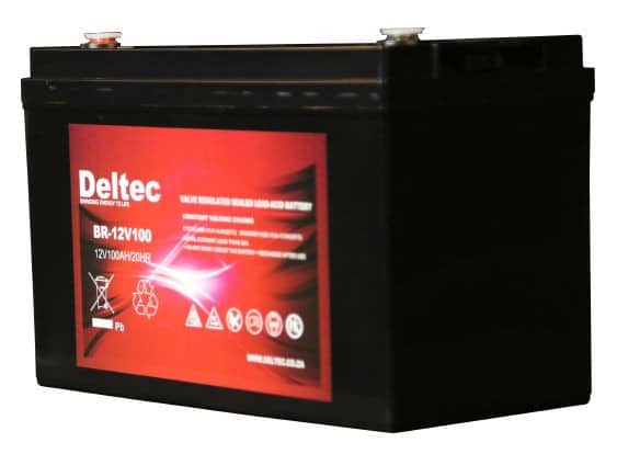 Deltec 12 100Ah AGM Battery
