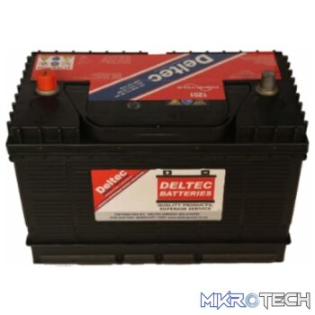 Deltec 12V 105Ah Sealed Post Lead Acid Battery.