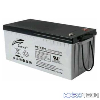 Deltec 12V 200Ah AGM Battery