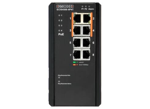 Edge-Core 4 Port Gb PoE+ Industrial Switch