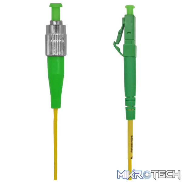 FF-FCLC-S1A Fibre Flylead LC-FC SM 1M APC - Image 1
