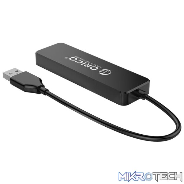 ORICO USB2.0 Hub Black 30cm - Image 3