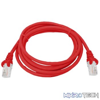 Linkbasic 2 Meter UTP Cat5e Flylead Red