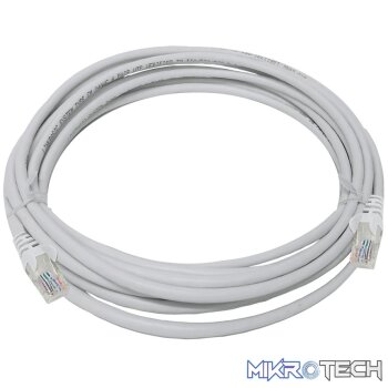 Linkbasic 5 Meter UTP Cat5e Flylead Grey
