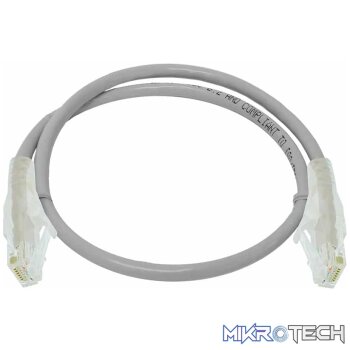 Linkbasic 50cm UTP Cat6 Flylead Grey