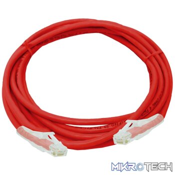 Linkbasic 3 Meter UTP Cat6 Flylead Red