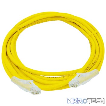 Linkbasic 3 Meter UTP Cat6 Flylead Yellow