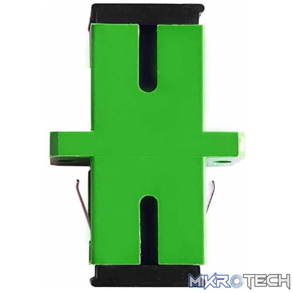 FM-SCA Fibre Adapter SC-SC APC Simplex - Image 1