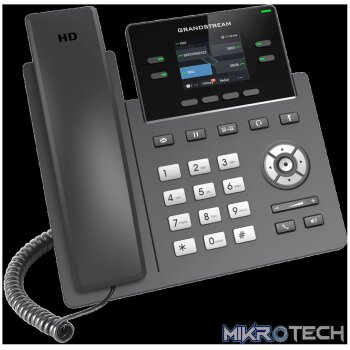 Grandstream 2-Line Carrier Desk Phone - PoE