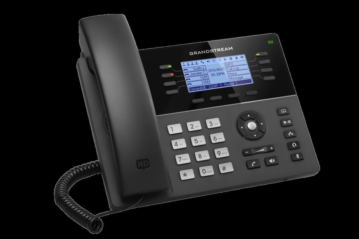Grandstream 8 Line Midrange Desk Phone (Gigabit)