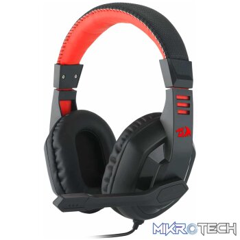 REDRAGON Over-Ear ARES Aux Gaming Headset - Black