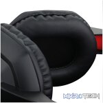 REDRAGON Over-Ear ARES Aux Gaming Headset - Black - Image 5