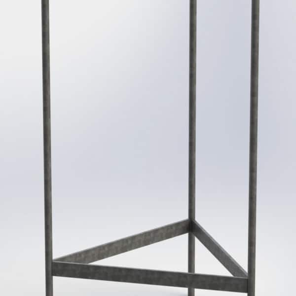 Lattice Mast Casting Cage. Only connects to Y-Base Assembly