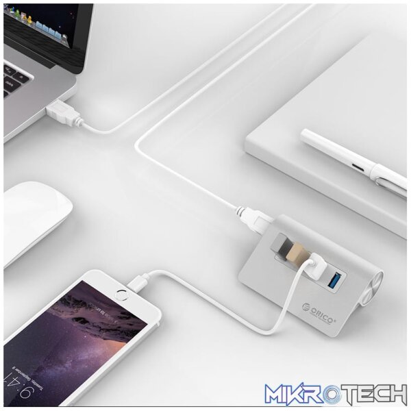 ORICO 4 Port USB3.0 Angled Hub - Image 2