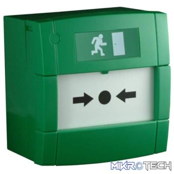 Manual Call Point - Green Resettable