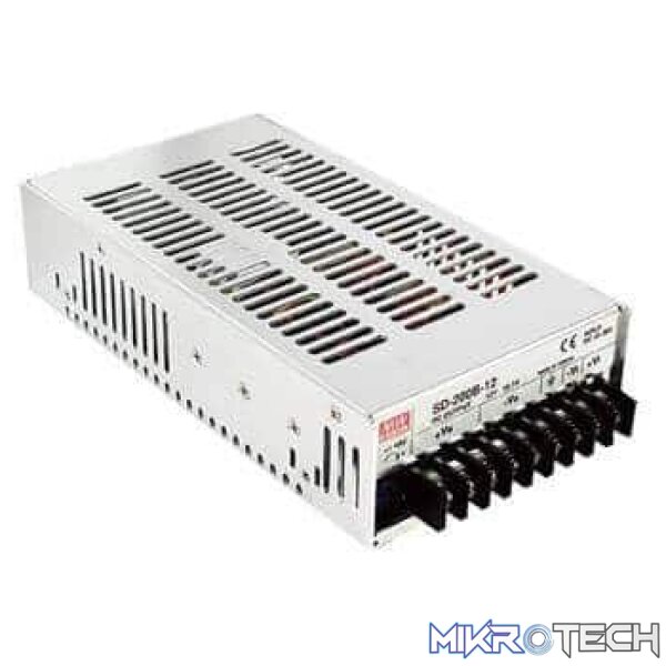 Mean Well - 200W Single Output DC-DC Converter Mean Well - 200W Single Output DC-DC Converter