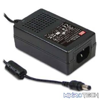Mean Well - 25W AC-DC High Reliability Industrial Adaptor.