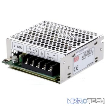 Mean Well - 25W Singe Output DC - DC Converter - 24VDC