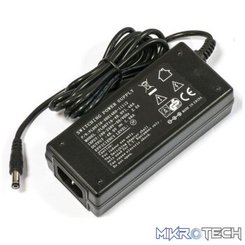 MikroTik 48V 1.46A Power Adapter + Power plug