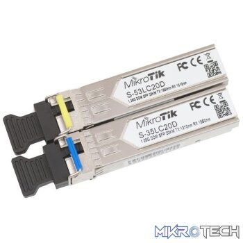 MikroTik Bi-directional SFP Modules(Pair)
