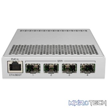 MikroTik CRS305-1G-4S+IN - Cloud Router Switch Dual boot SwOS/RouterOS