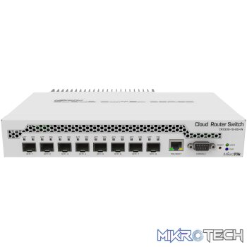 MikroTik CRS309-1G-8S+IN - Cloud Router Switch Dual boot SwOS/RouterOS