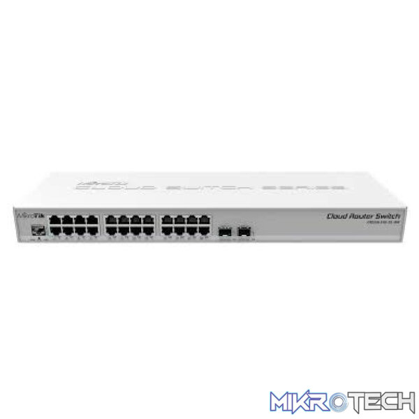 MikroTik CRS326-24G-2S+RM - Cloud Router Switch Dual boot SwOS/RouterOS MikroTik CRS326-24G-2S+RM - Cloud Router Switch Dual boot SwOS/RouterOS