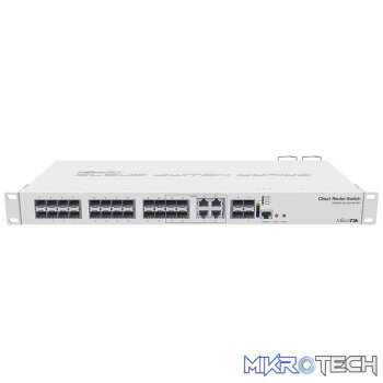 MikroTik CRS328-4C-20S-4S+RM - 20SFP Cloud Router Switch