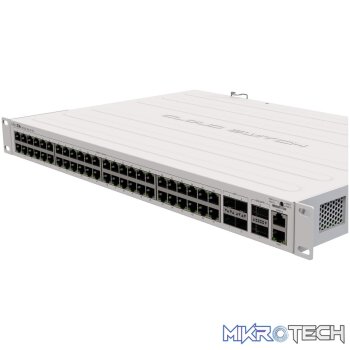 MikroTik CRS354-48G-4S+2Q+RM - 48 port 1Gb