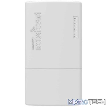 MikroTik PowerBox Pro - Outdoor PoE Router with 5 Gb and 1 SFP port