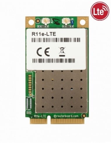 MikroTik R11e-LTE - LTE CAT 6 miniPCI-e card