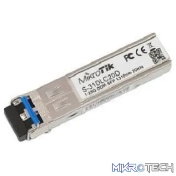 MikroTik Single-mode SFP Module 20Km