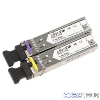 MikroTik Single-mode SFP Module 80Km Dual LC-Connector