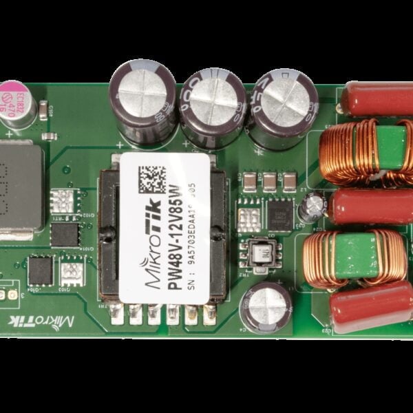 MikroTik ±48 V DC telecom Open Frame Power supply with 12 V 8 A output