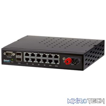 Netonix 12 Port Managed 250W Passive DC POE Switch + 2 SFP Uplink Ports