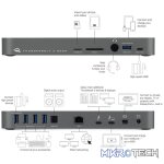 OWC 14 Port Thunderbolt3 Dock Space Grey - Image 2