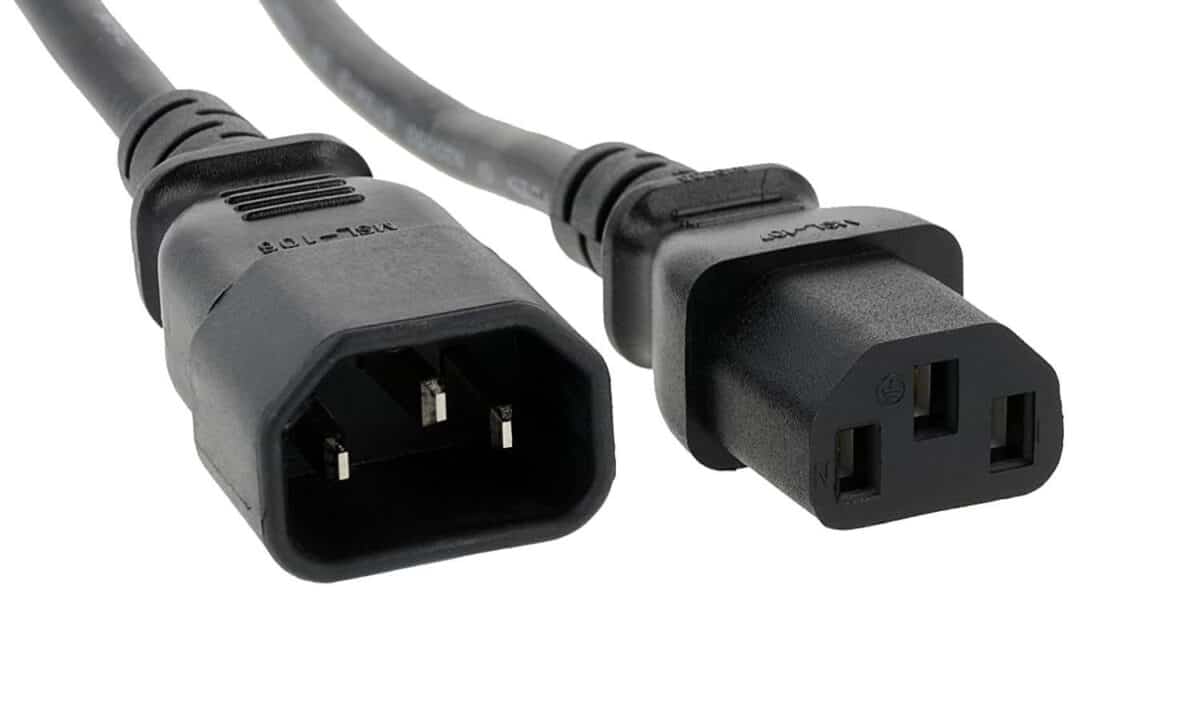 Power Cord - Kettle Cord (C13) Male-Female Extension Cable