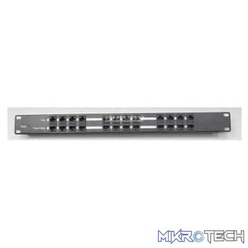 Rackmount 12 port passive PoE injector