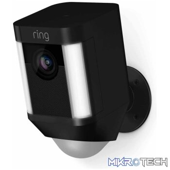 Ring Battery-Powered Spotlight Cam - Black