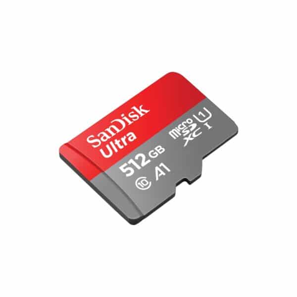 SANDISK ULTRA MICROSDHC 512GB 120MBS A1 CLASS 10 UHS I