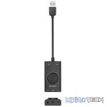 ORICO SC2 USB to 3.5mm Dual headphone External Sound Card with Volume Control - Image 2