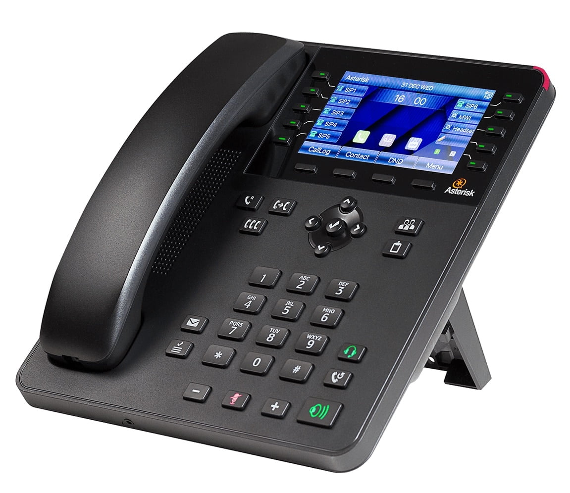Sangoma - 6-Line SIP Phone with HD Voice (Gigabit)