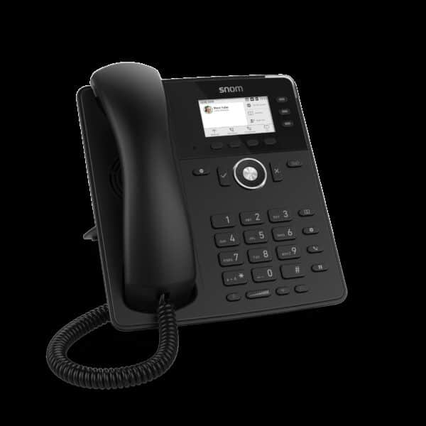 Snom D717 6-line Desktop SIP Phone - No PSU Included - Wide Colour TFT Display - USB